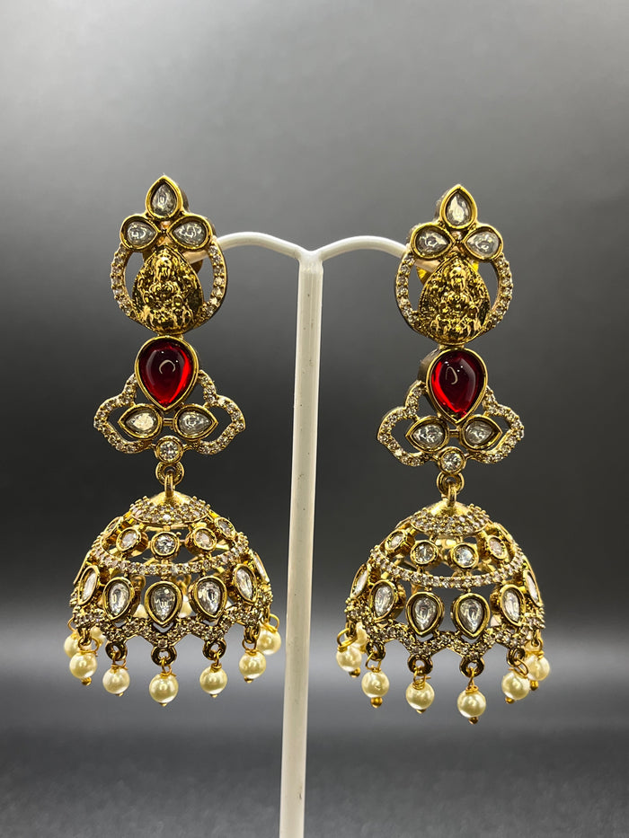 Victorian earrings long