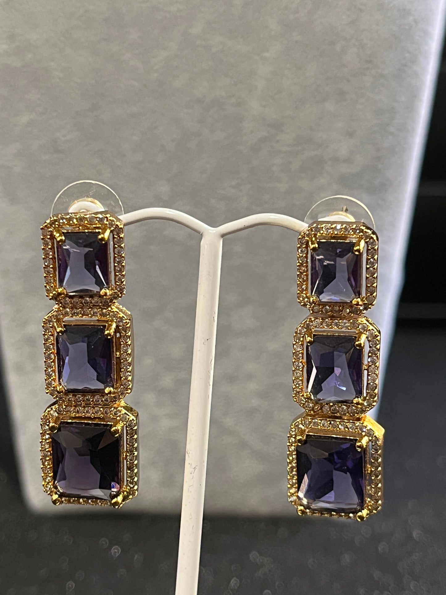 Purple Stone Necklace