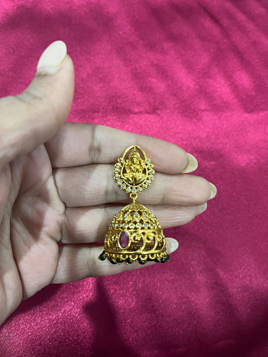Antique Lakshmi Jhumkies