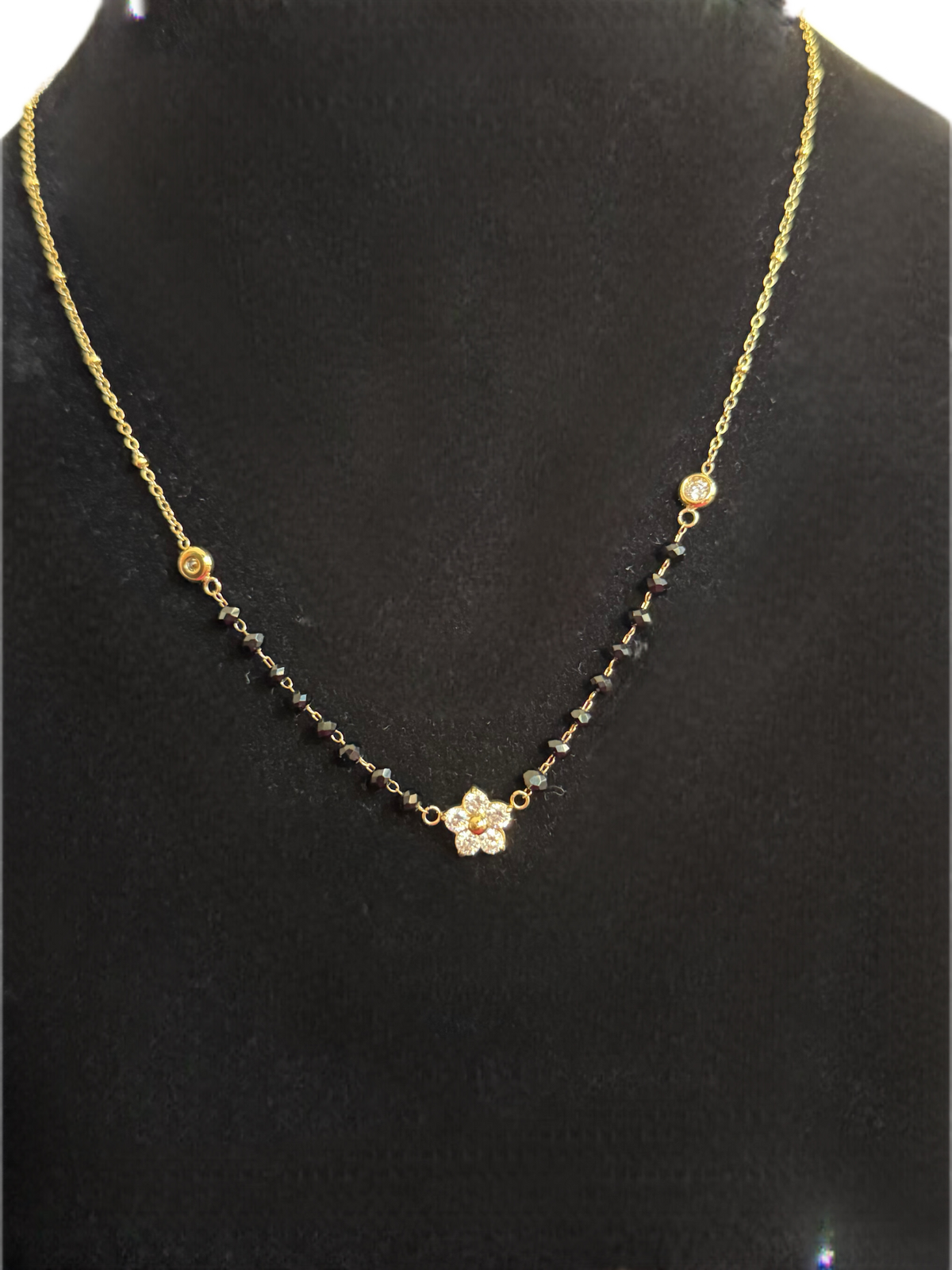 Black Beads Chain