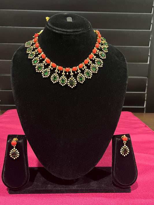 Corals Necklace set