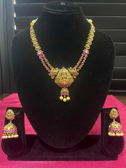 Antique Lakshmi Necklace set